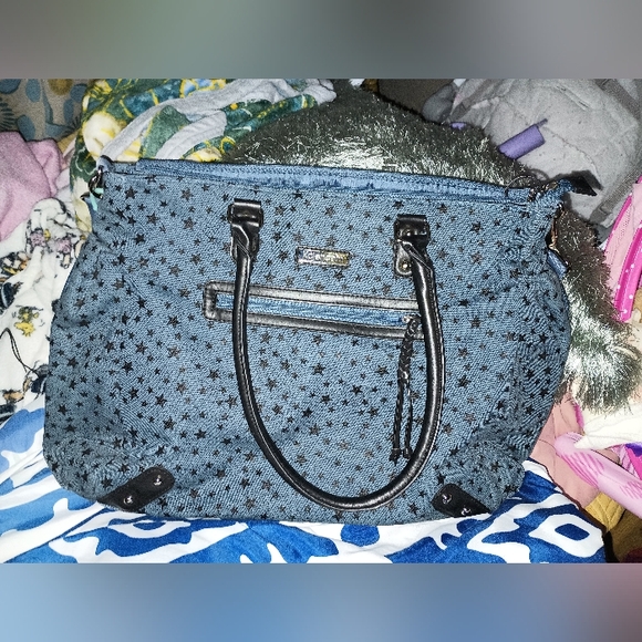 Kalencom New Orleans Navy Blue Star ✨ Diaper Bag - Picture 1 of 2